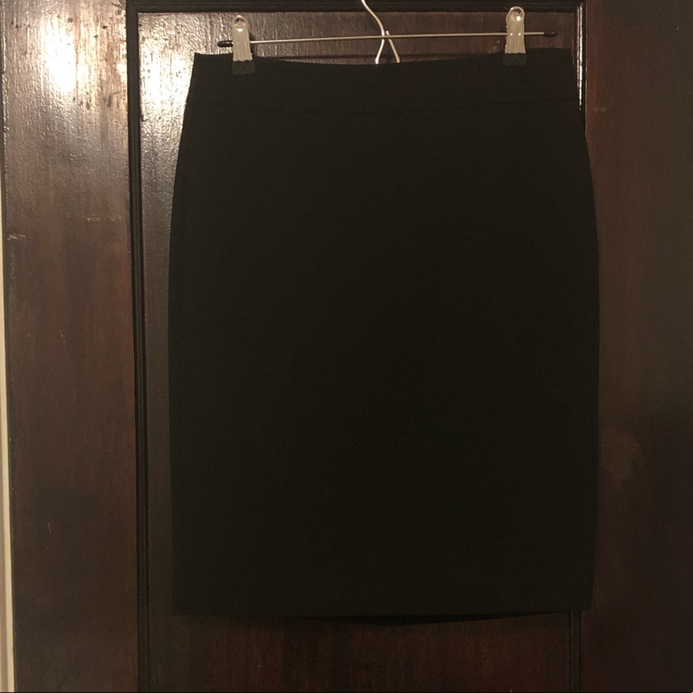 Calvin Klein Black Suit Skirt